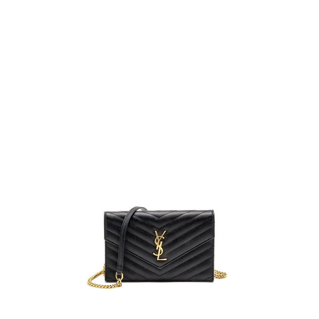 saint-laurent-ysl-envelope-chain-wallet-grained-calfskin-black-ghw