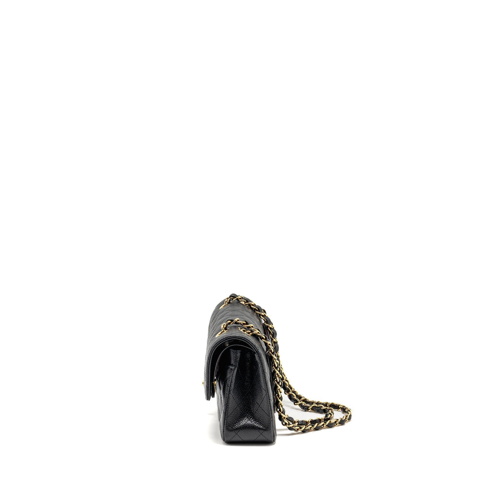 chanel-small-classic-double-flap-bag-caviar-black-ghwmicrochip-copy