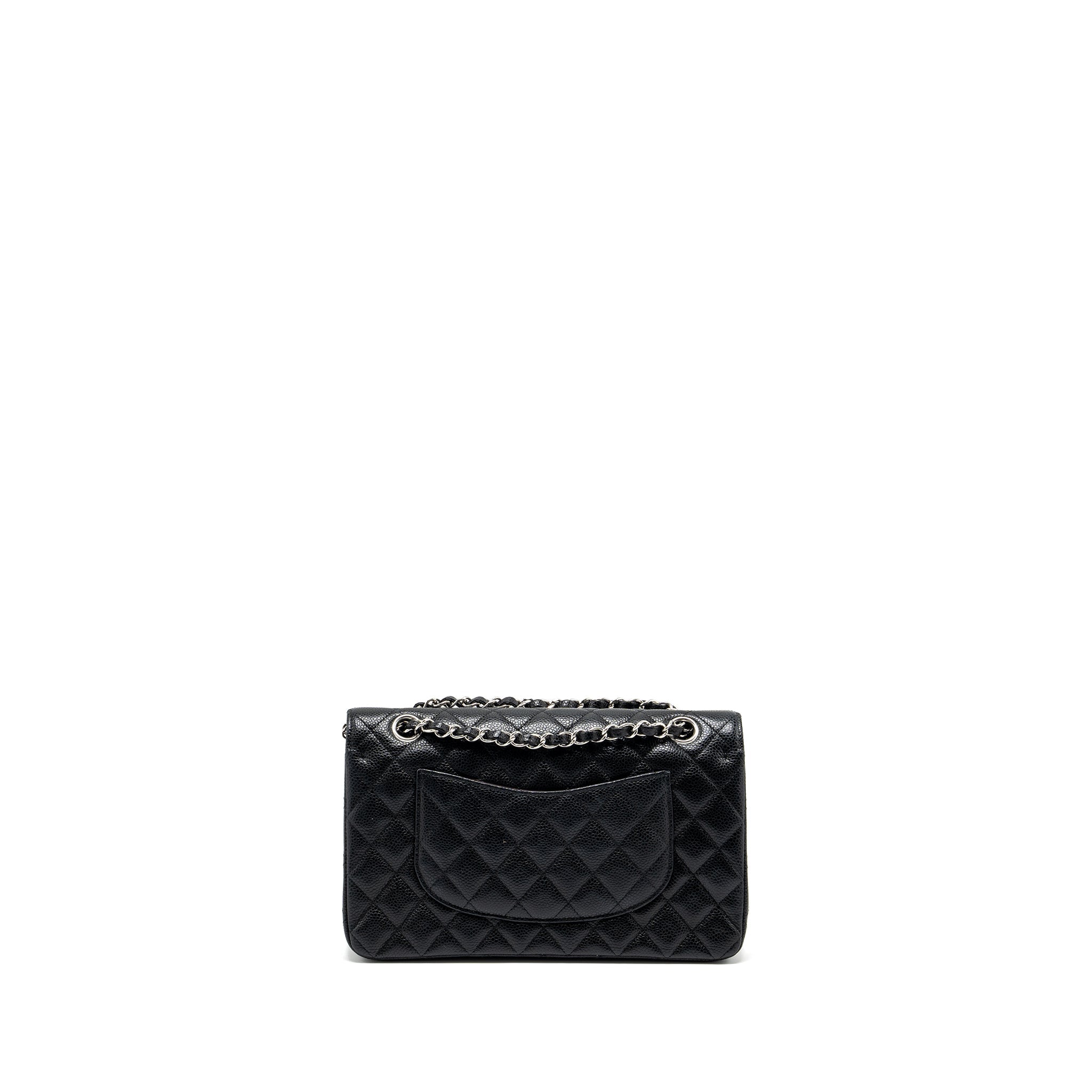 chanel-medium-classic-double-flap-bag-caviar-black-shw-microchip-1