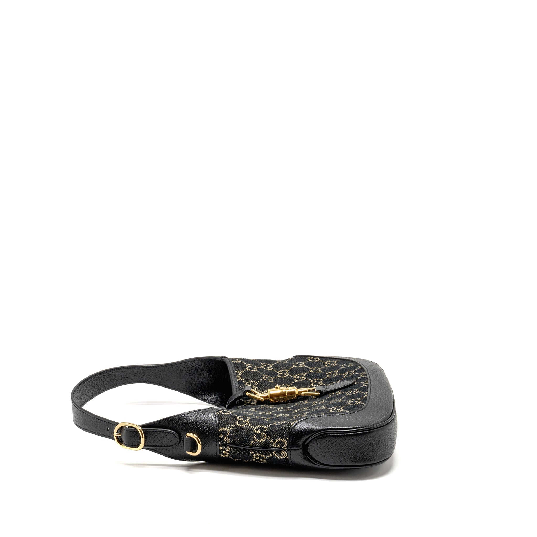 gucci-jackie-1961-small-shoulder-bag-denim-leather-black-ghw