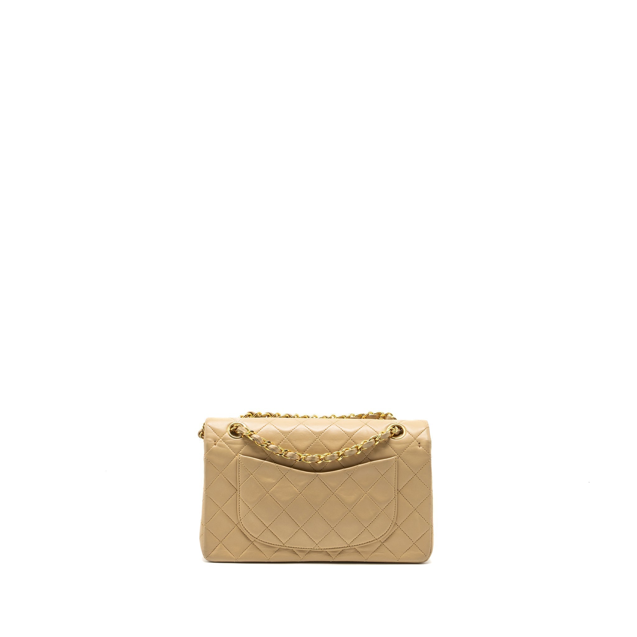 chanel-vintage-small-classic-flap-bag-lambskin-beige-ghw-copy