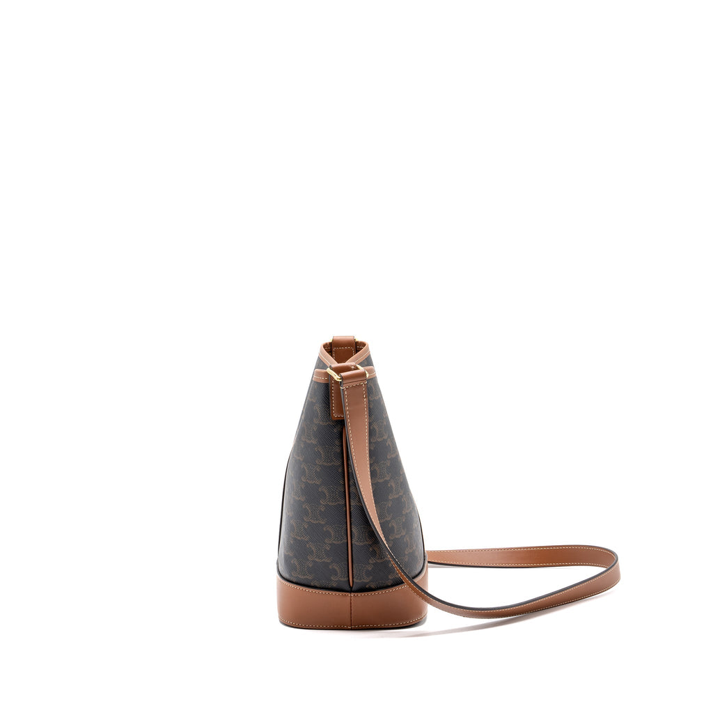 celine-small-bucket-bag-triomphe-canvas-leather-ghw