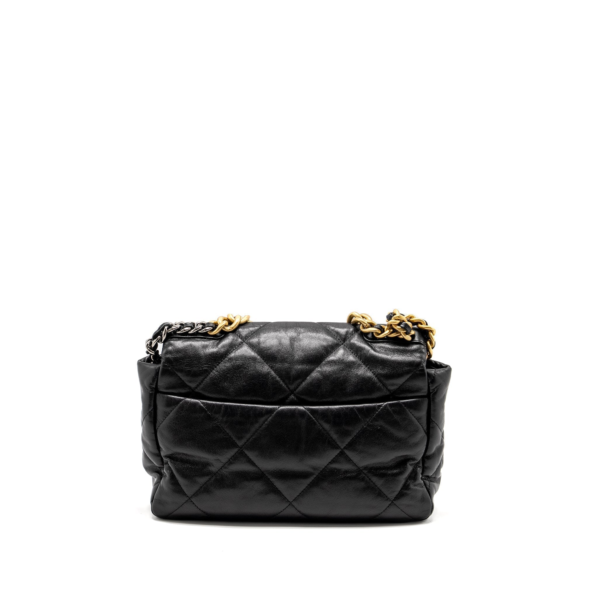 chanel-large-19-bag-lambskin-black-multicolour-hardware