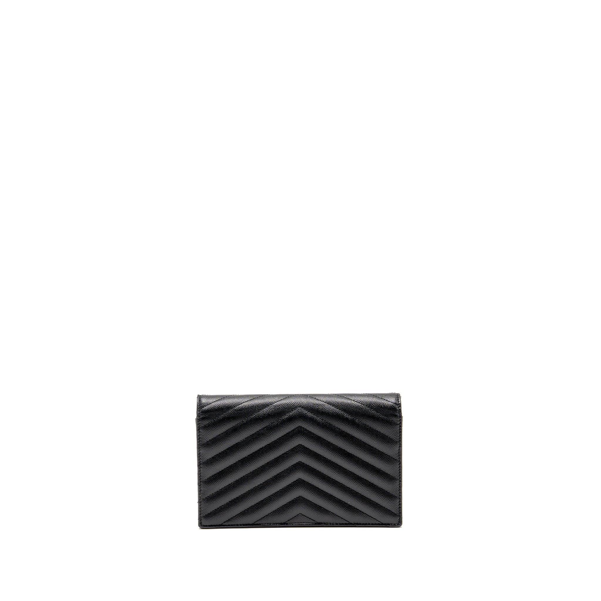 saint-laurent-ysl-envelope-chain-wallet-grained-calfskin-black-ghw