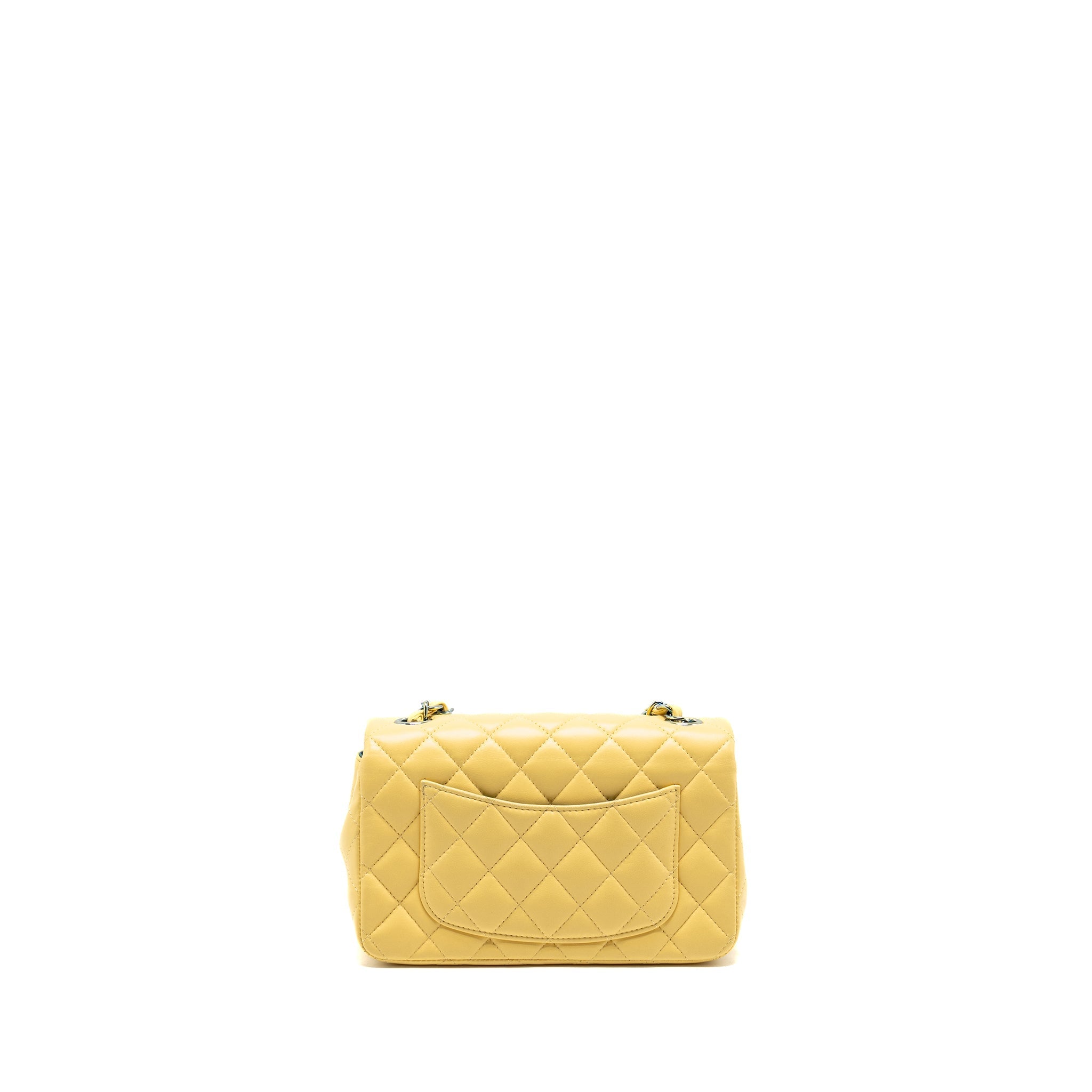 chanel-mini-rectangular-flap-bag-lambskin-yelllow-blue-with-iridescent-blue-hardware-copy-1