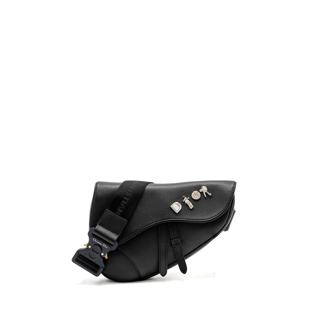 dior-homme-charms-saddle-bag-calfskin-black-shw