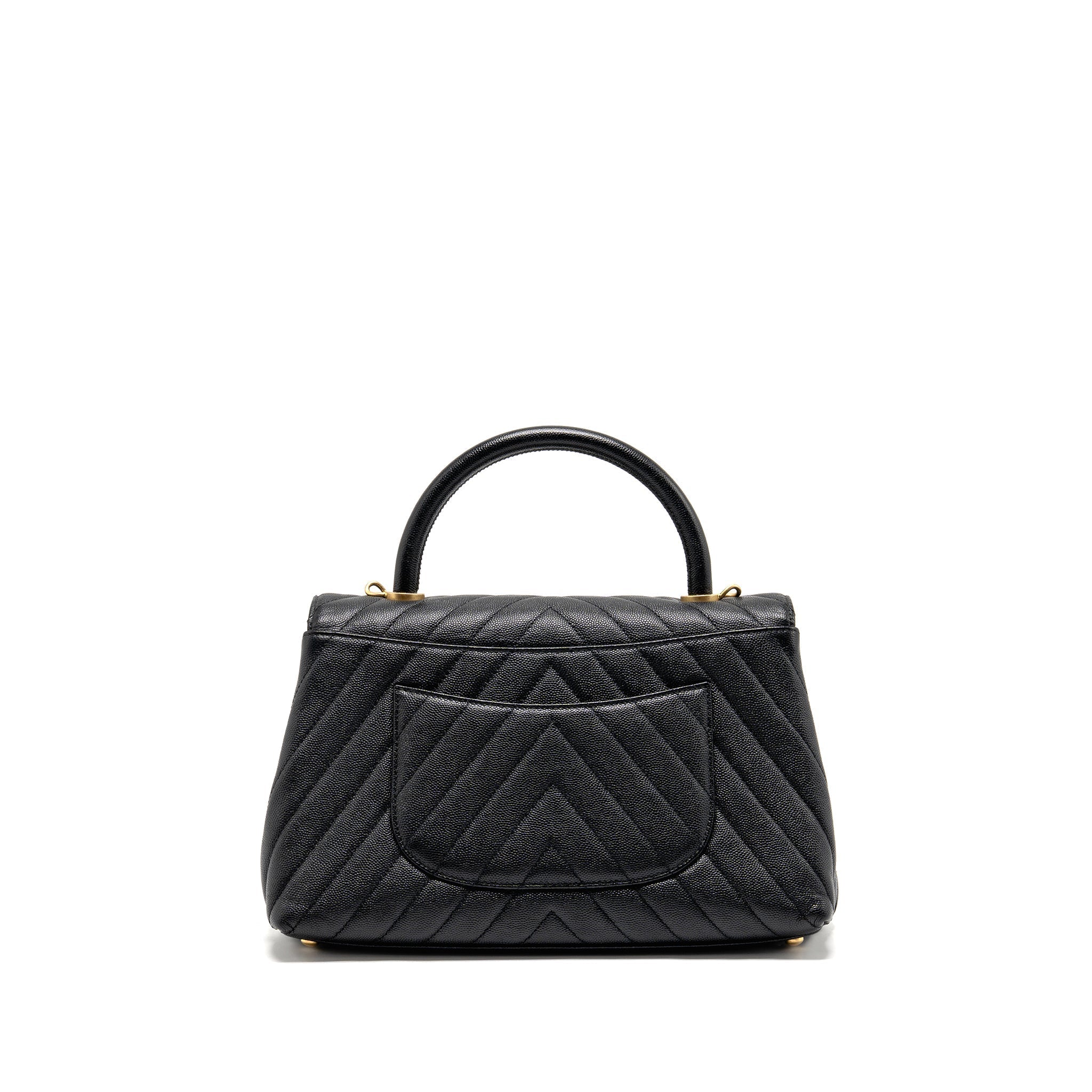 chanel-medium-chevron-coco-handle-caviar-black-ghw