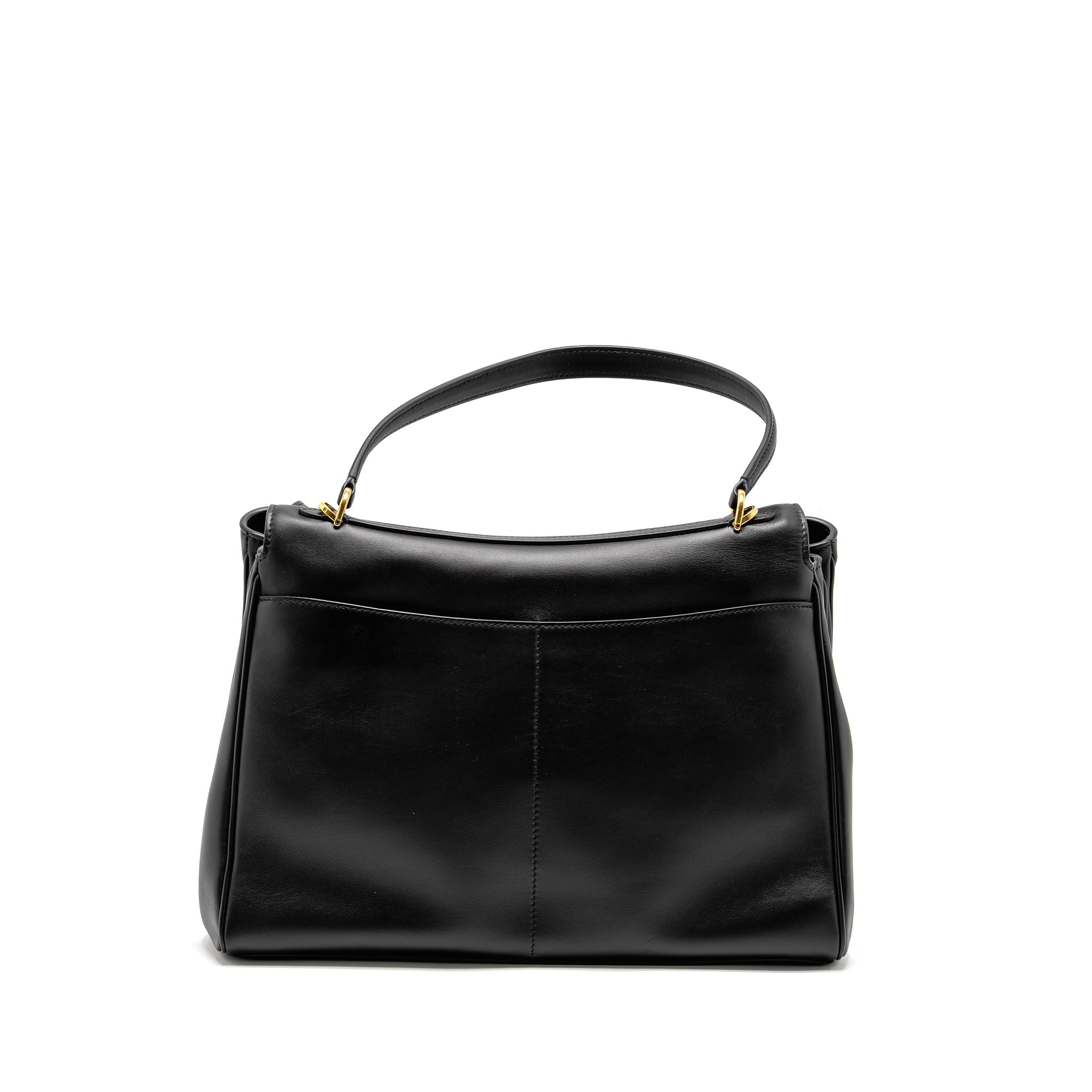 balenciaga-medium-rodeo-handbag-smooth-calfskin-black-ghw