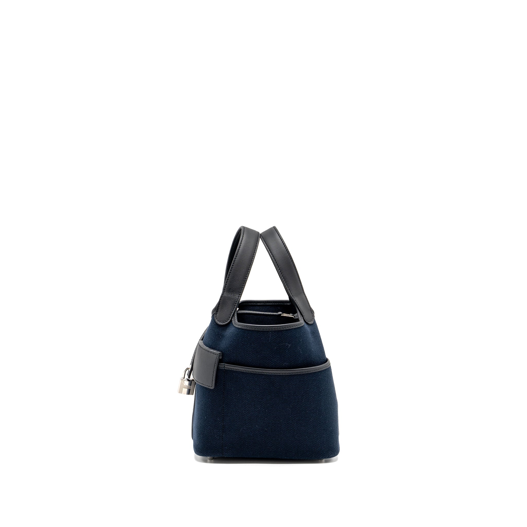 hermes-picotin-cargo-18-lock-bag-canvas-swift-leather-blue-marine-black-shw-stamp-z