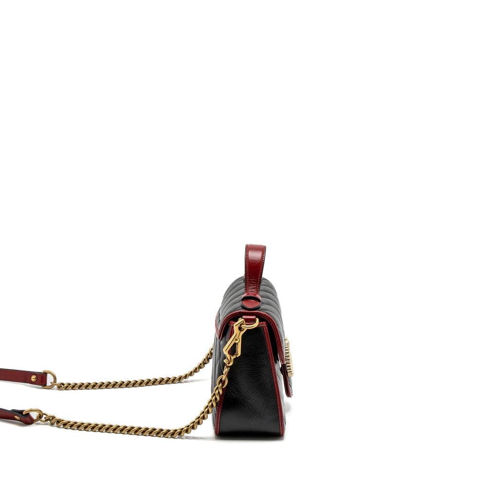 gucci-gg-marmont-mini-top-handle-bag-calfskin-black-red-ghw-1