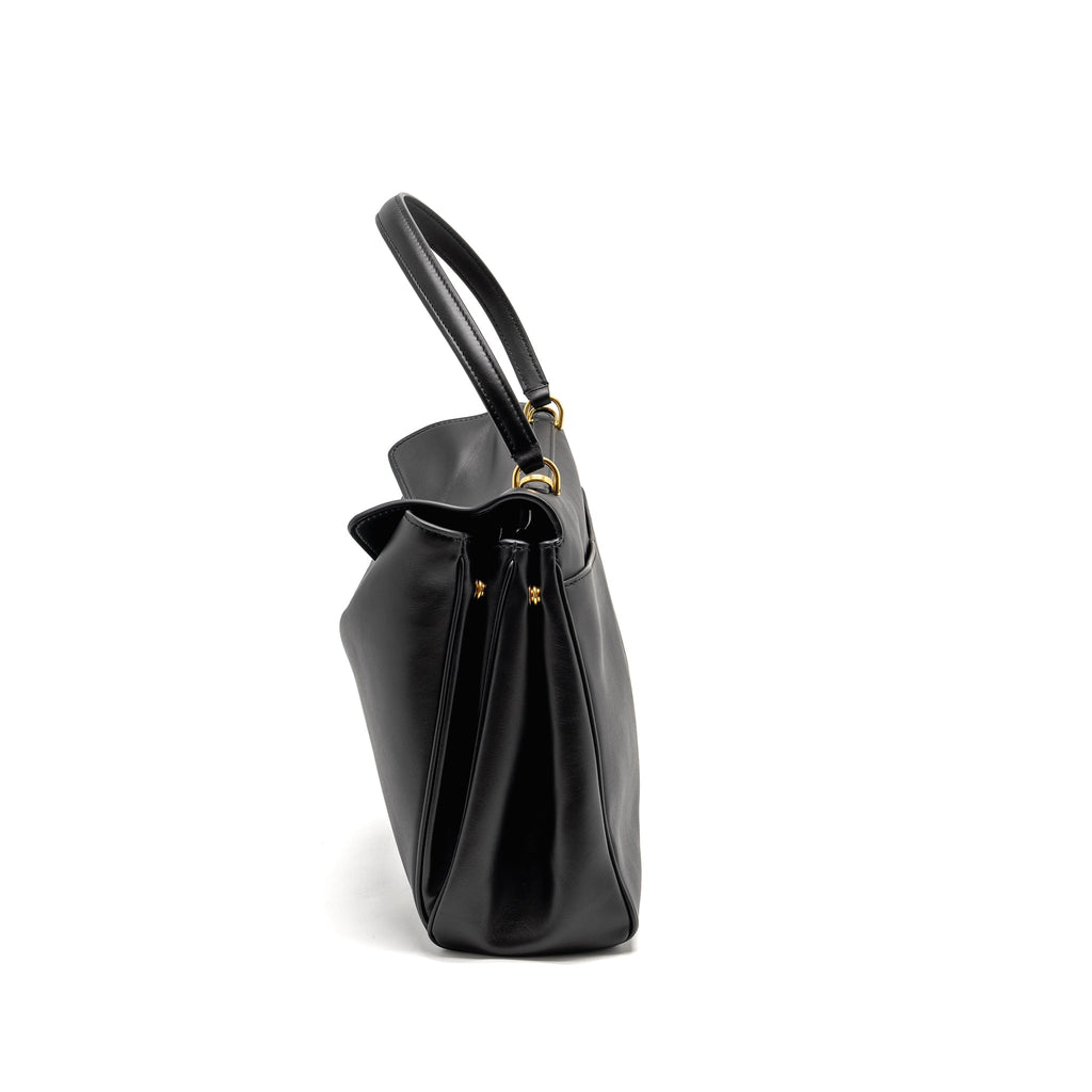 balenciaga-medium-rodeo-handbag-smooth-calfskin-black-ghw
