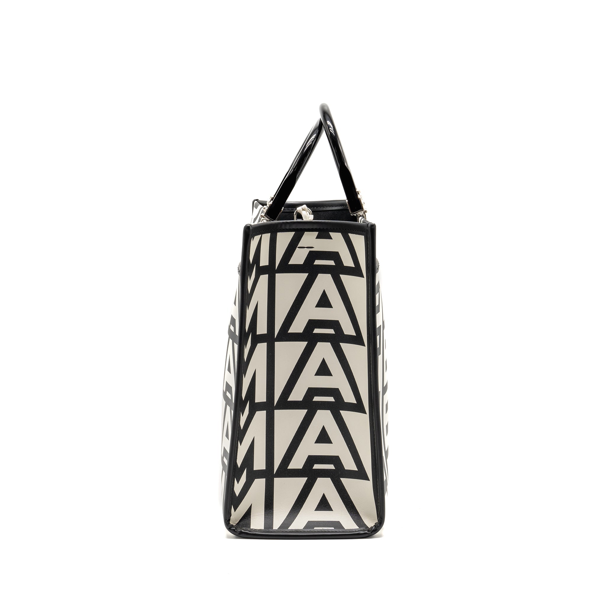 fendi-medium-sunshine-roma-shopping-bag-calfskin-black-white-shw-copy