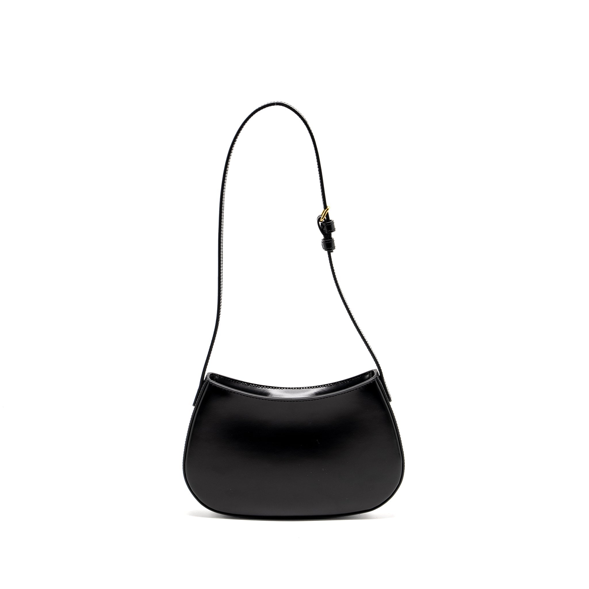 celine-medium-tilly-chic-shoulder-bag-shiny-calfskin-black-ghw-copy