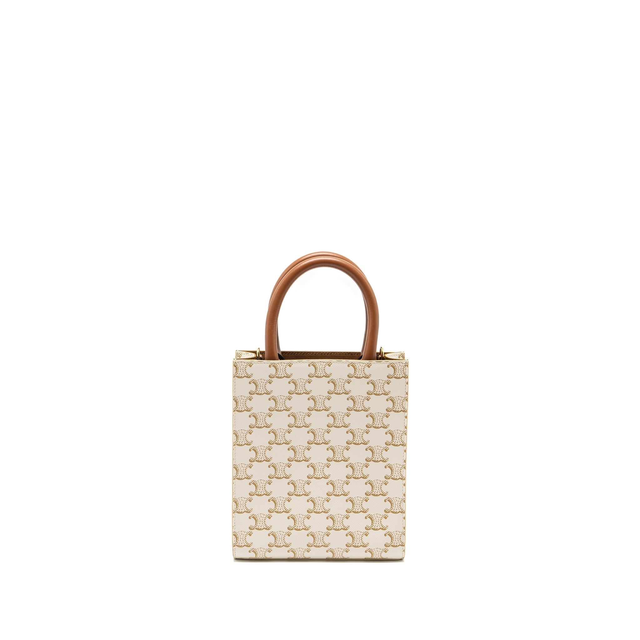 celine-mini-vertical-cabas-in-triomphe-canvas-calfskin-white-ghw