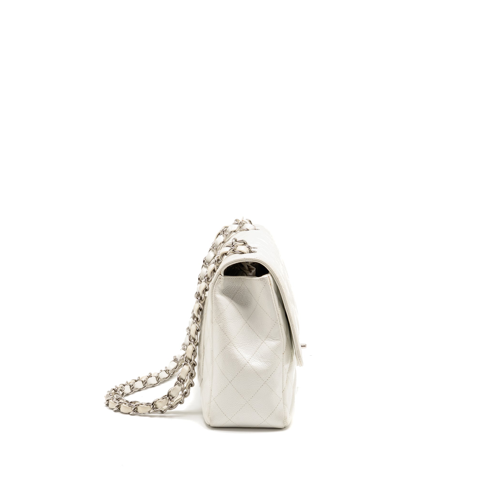 chanel-jumbo-classic-single-flap-bag-caviar-white-shw