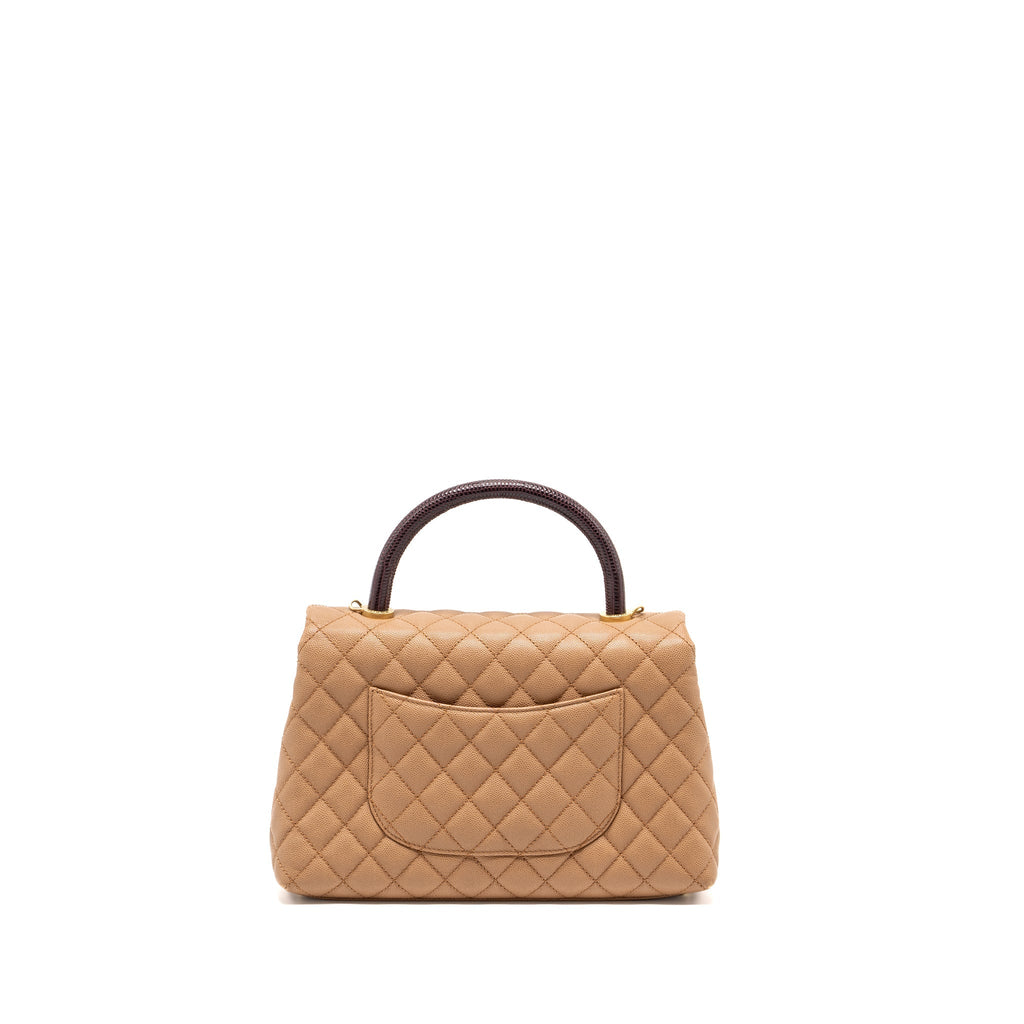 chanel-medium-coco-handle-with-lizard-handle-caviar-dark-beige-ghw