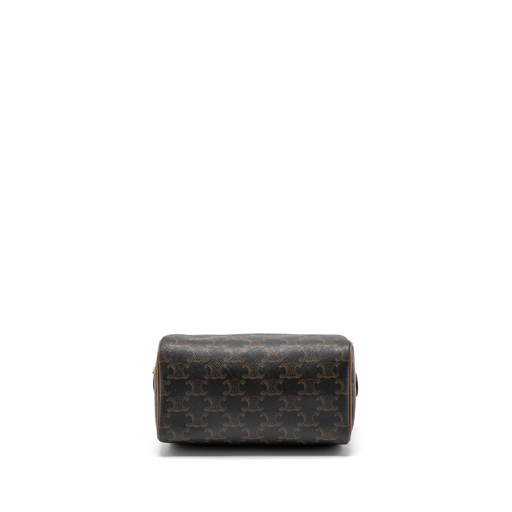 copy-of-celine-small-boston-bag-triomphe-canvas-calfskin-tan-ghw