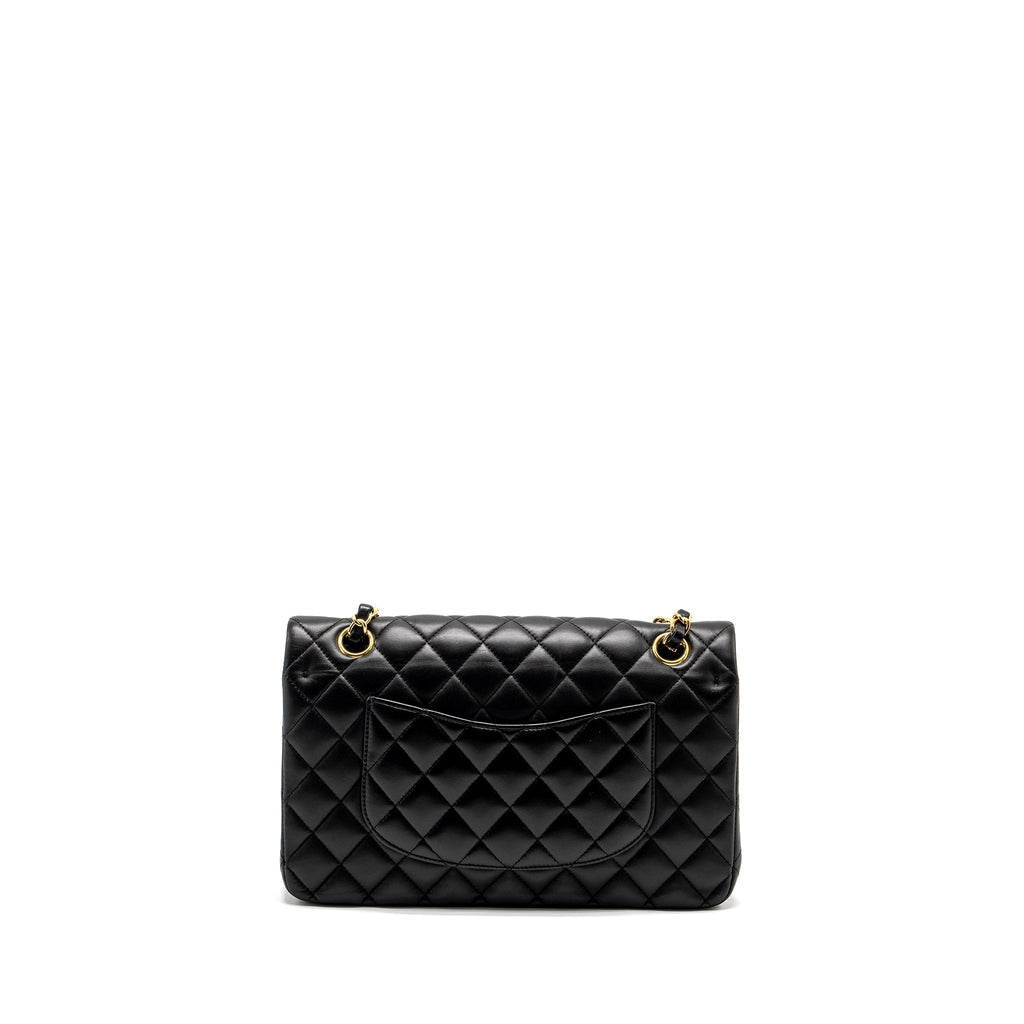 chanel-medium-classic-double-flap-bag-lambskin-black-ghw-9