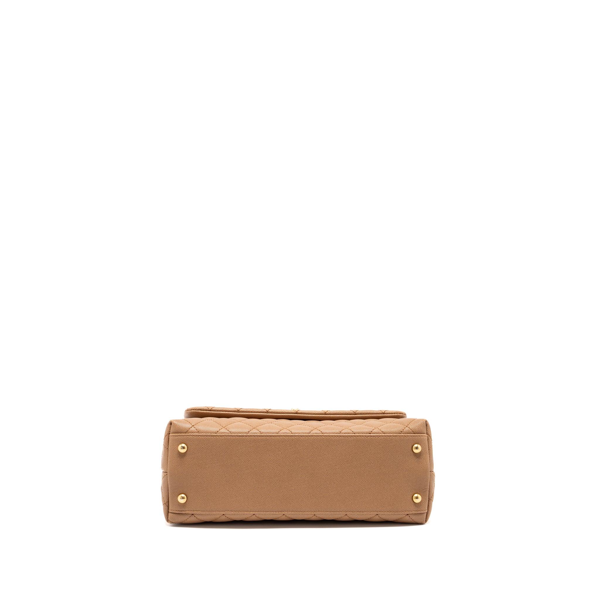 chanel-medium-coco-handle-with-lizard-handle-caviar-dark-beige-ghw