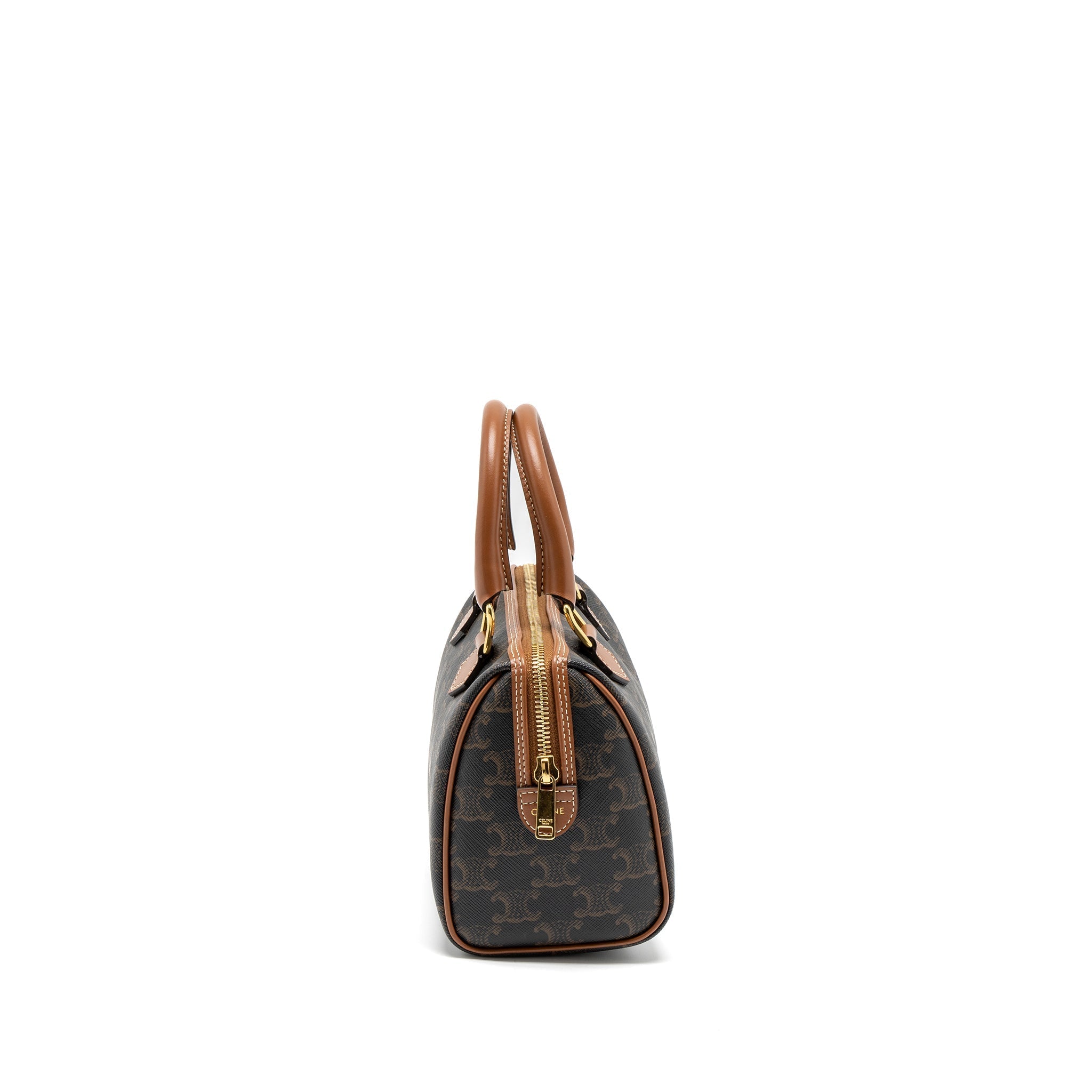 copy-of-celine-small-boston-bag-triomphe-canvas-calfskin-tan-ghw