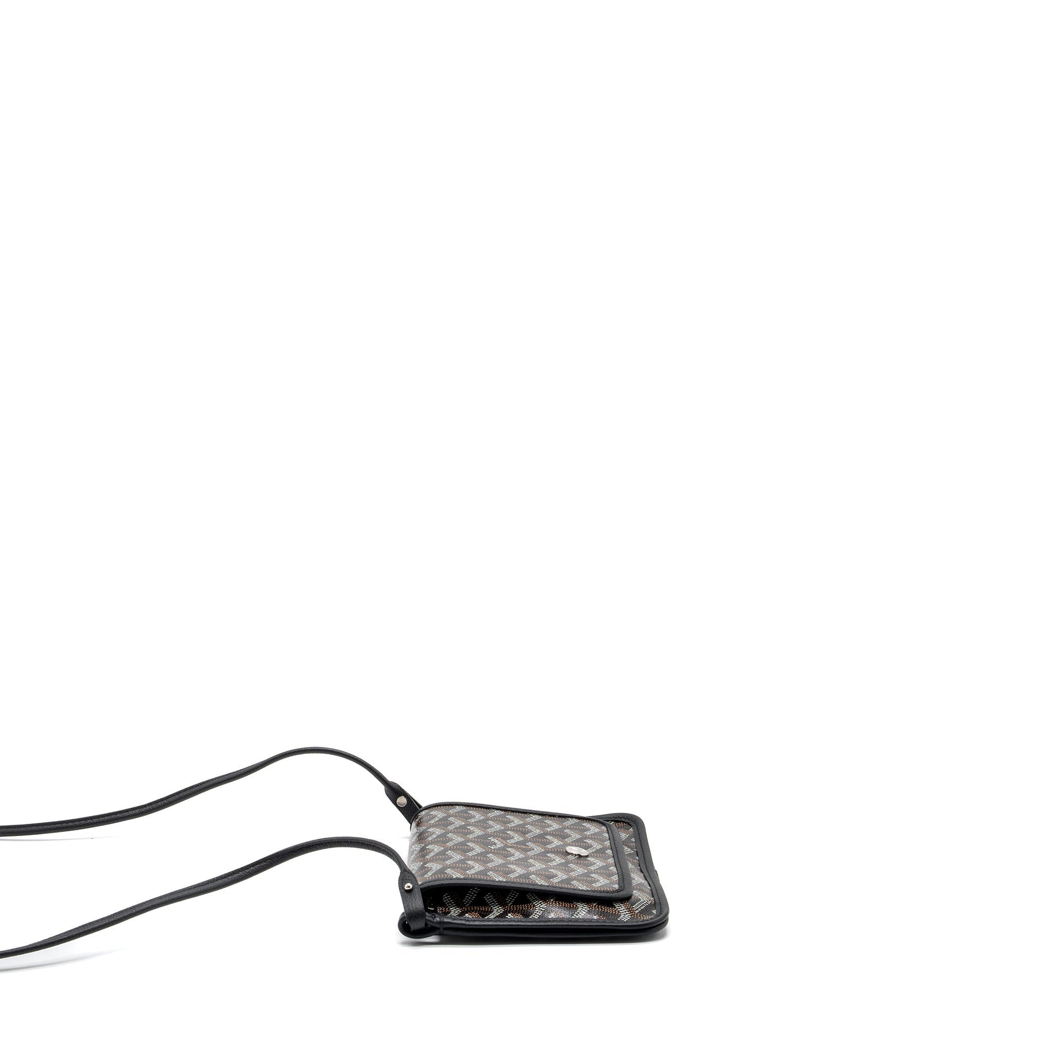 goyard-plumet-pochette-canvas-leather-black-shw
