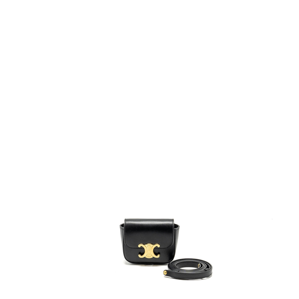 celine-celine-claude-calfskin-black-ghw