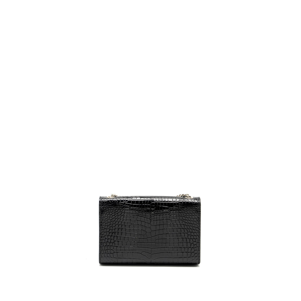 saint-laurent-ysl-kate-small-chain-wallet-with-tassel-in-crocodile-embossed-black-shw