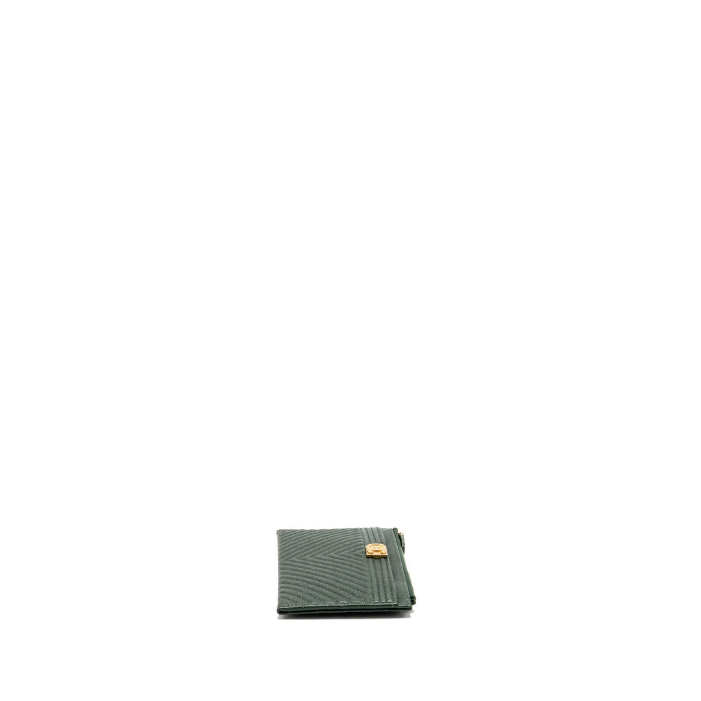 chanel-chevron-boy-zip-pouch-caviar-dark-green-ghw