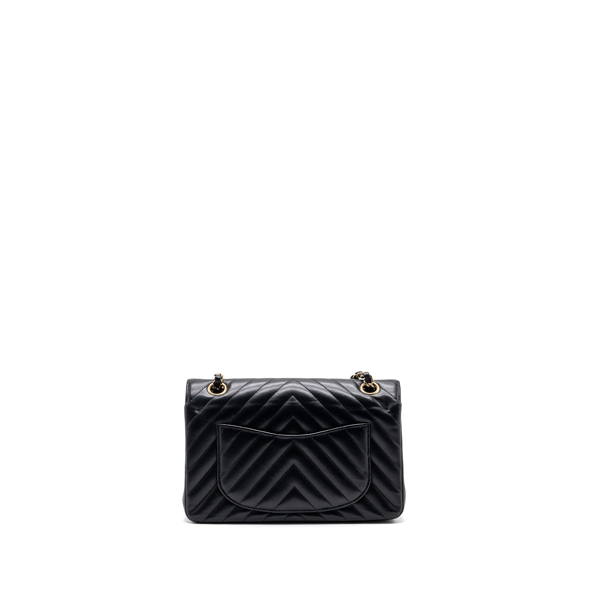 copy-of-chanel-small-classic-flap-bag-chevron-lambskin-black-lghw