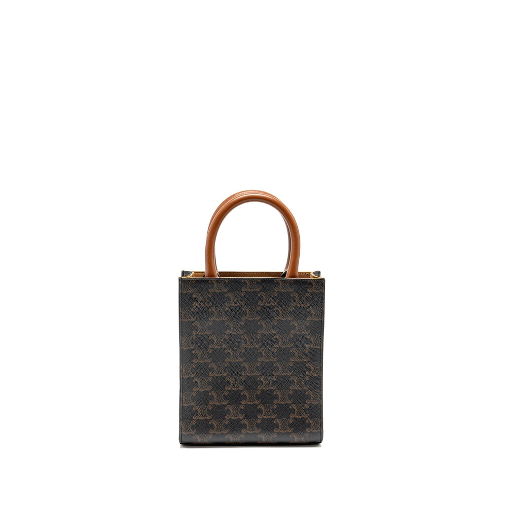 celine-mini-vertical-cabas-triomphe-canvas-ghw-copy