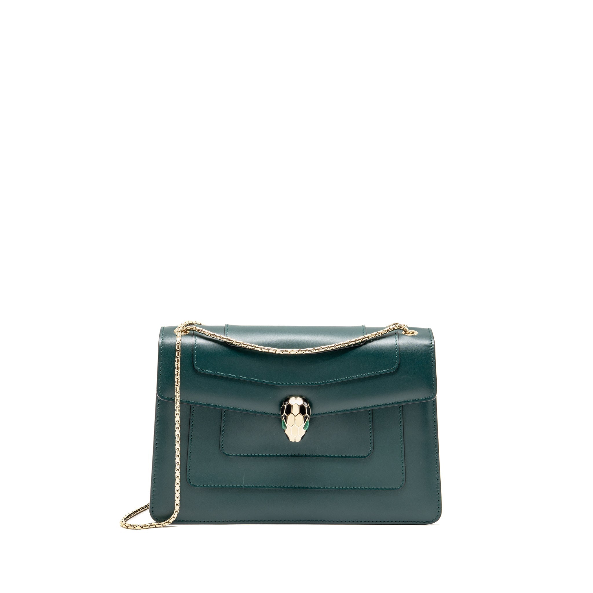 bvlgari-serpenti-forever-flap-bag-calfskin-green-lghw-copy