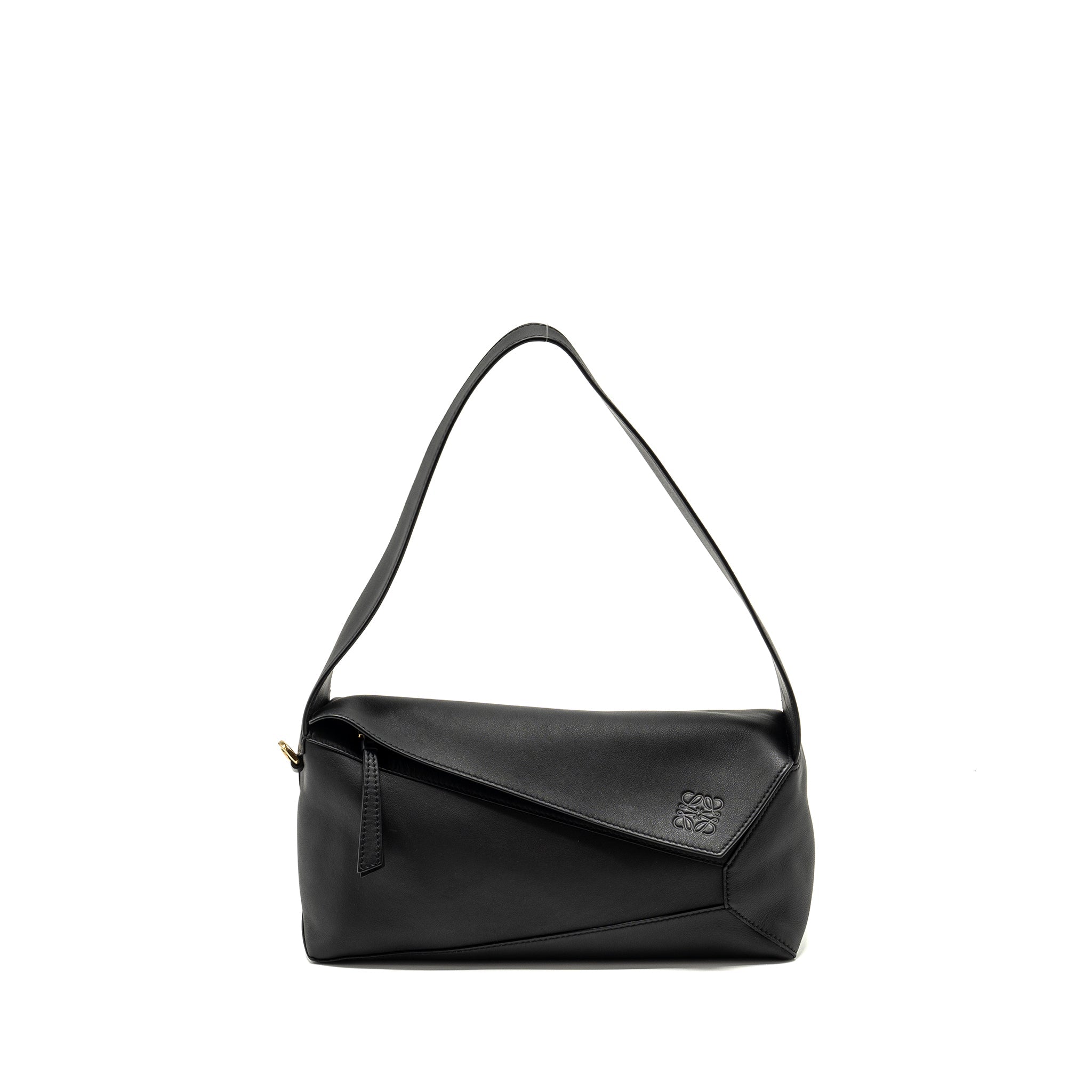 loewe-puzzle-hobo-bag-calfskin-black-ghw