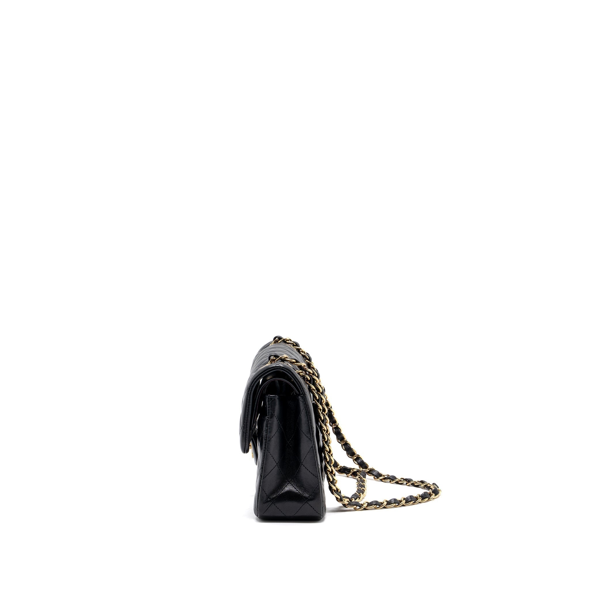 chanel-small-classic-double-flap-bag-lambskin-black-ghw-1