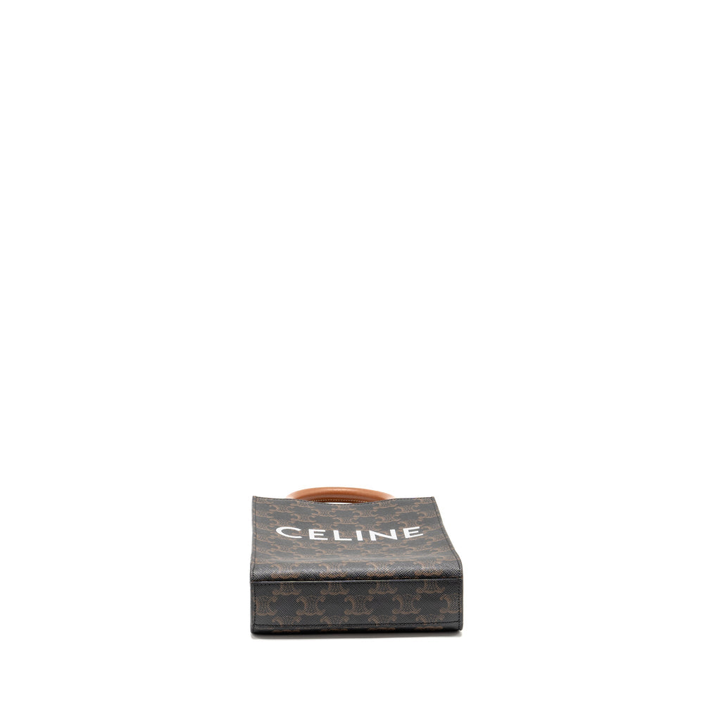 celine-mini-vertical-cabas-triomphe-canvas-ghw-copy