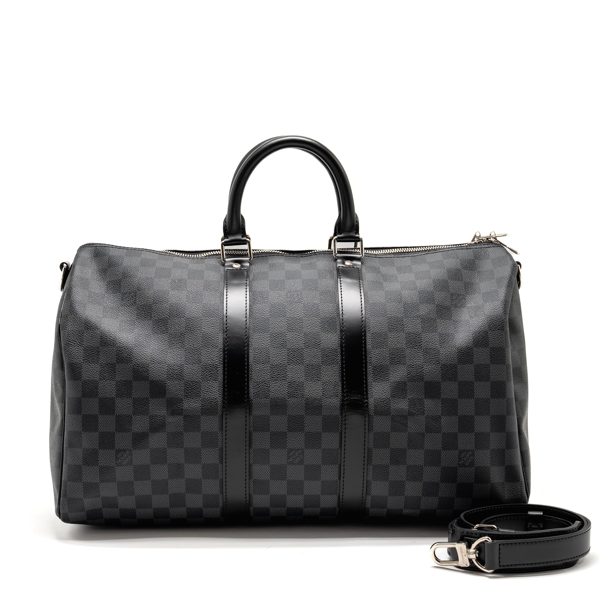 louis-vuitton-keepall-bandouliere-45-damier-graphite-canvas-black-shw
