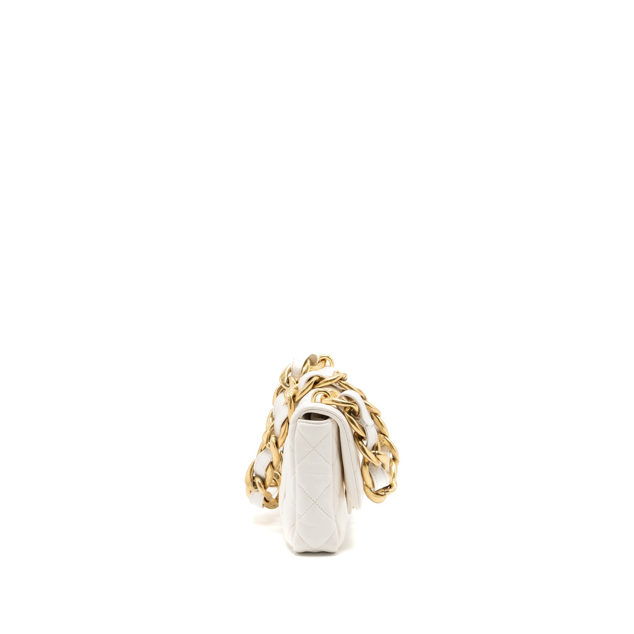 chanel-22s-giant-chain-flap-shoulder-bag-lambskin-white-brushed-ghw-microchip