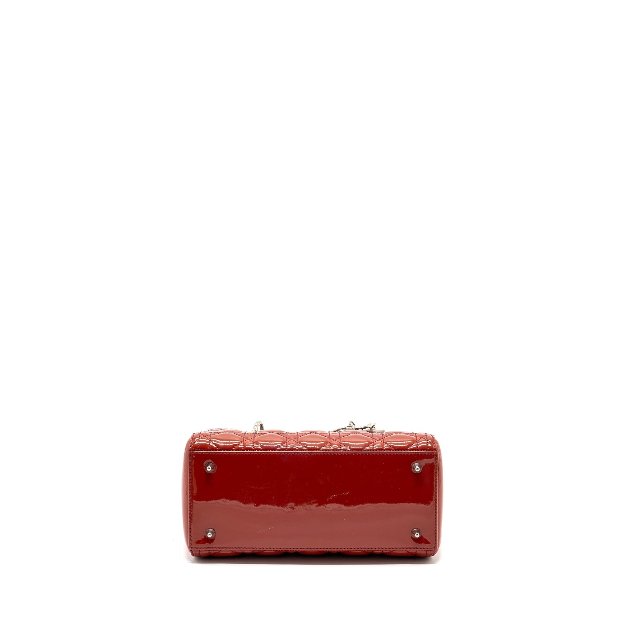 dior-medium-lady-dior-patent-leather-dark-pink-shw