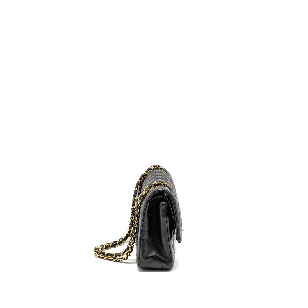 chanel-medium-classic-double-flap-bag-lambskin-black-ghw-copy-2