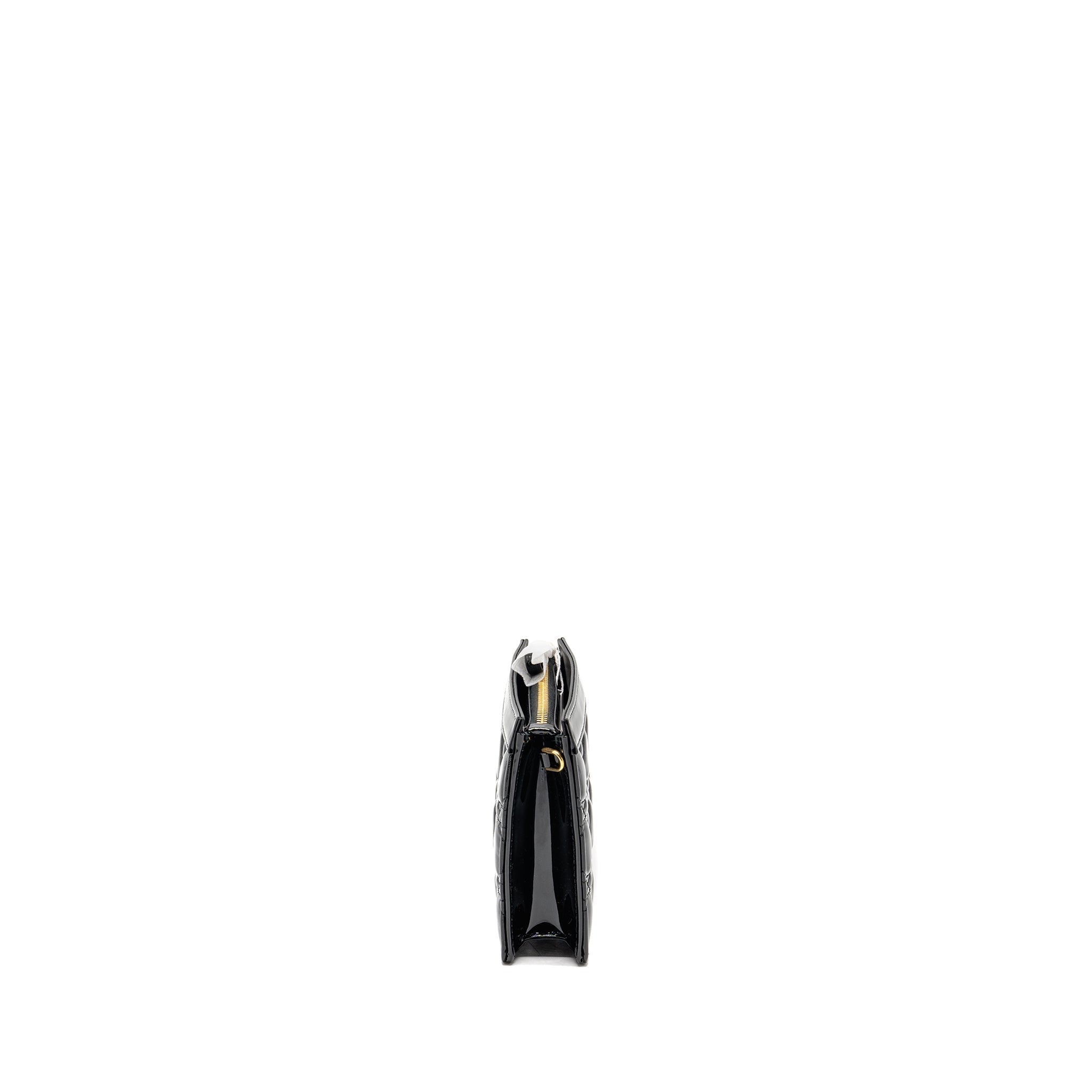 dior-caro-pouch-with-chain-patent-calfskin-black-ghw