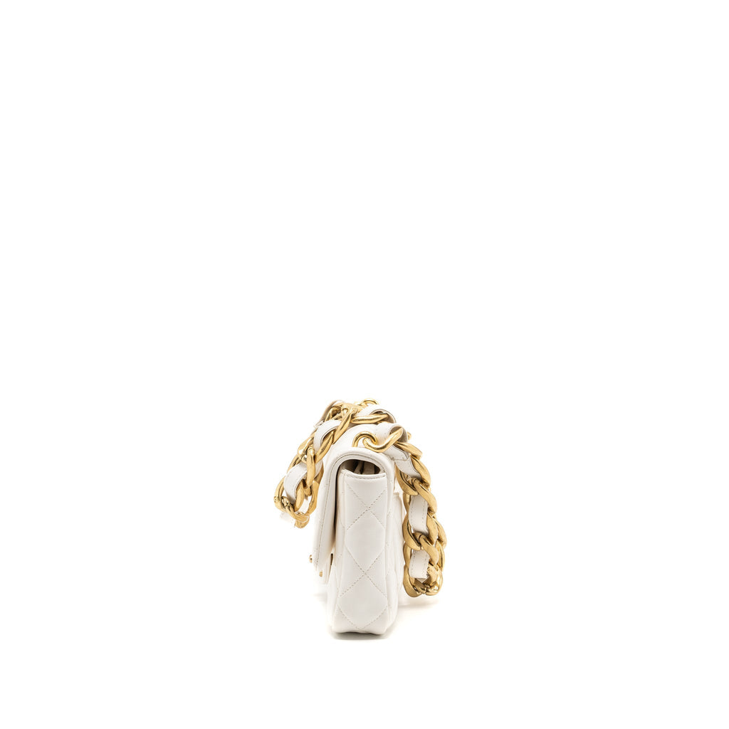 chanel-22s-giant-chain-flap-shoulder-bag-lambskin-white-brushed-ghw-microchip