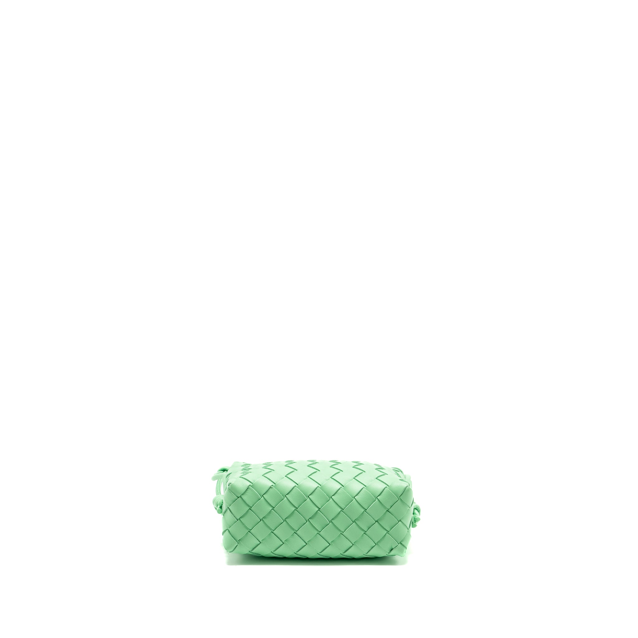 bottega-veneta-mini-loop-camera-bag-lambskin-light-green-shw