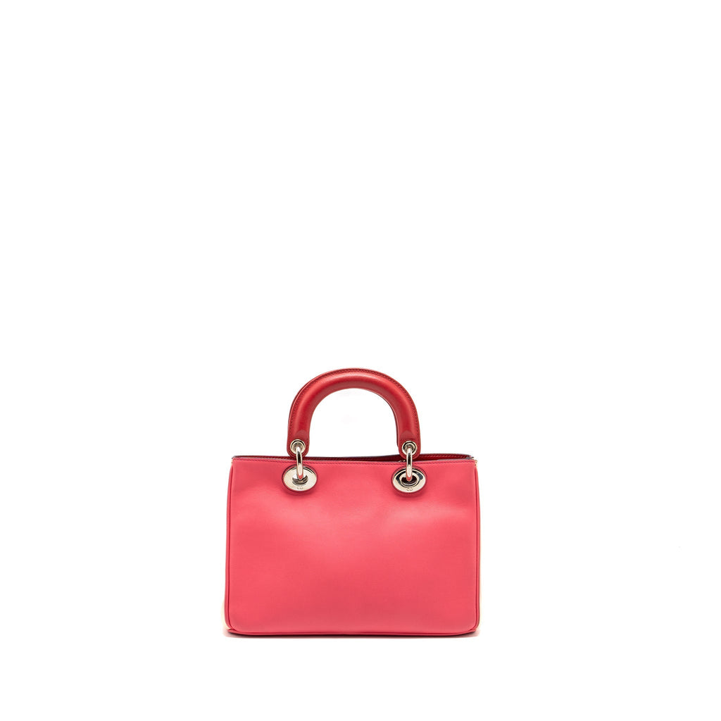 dior-mini-diorissimo-tote-bag-calfskin-dark-pink-light-pink-shw