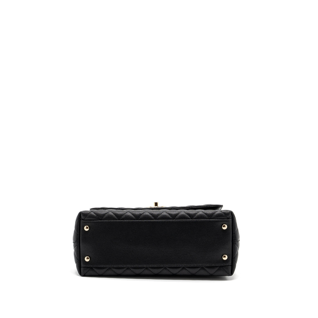 chanel-medium-coco-handle-lizard-embossed-handle-caviar-black-lghw-microchip