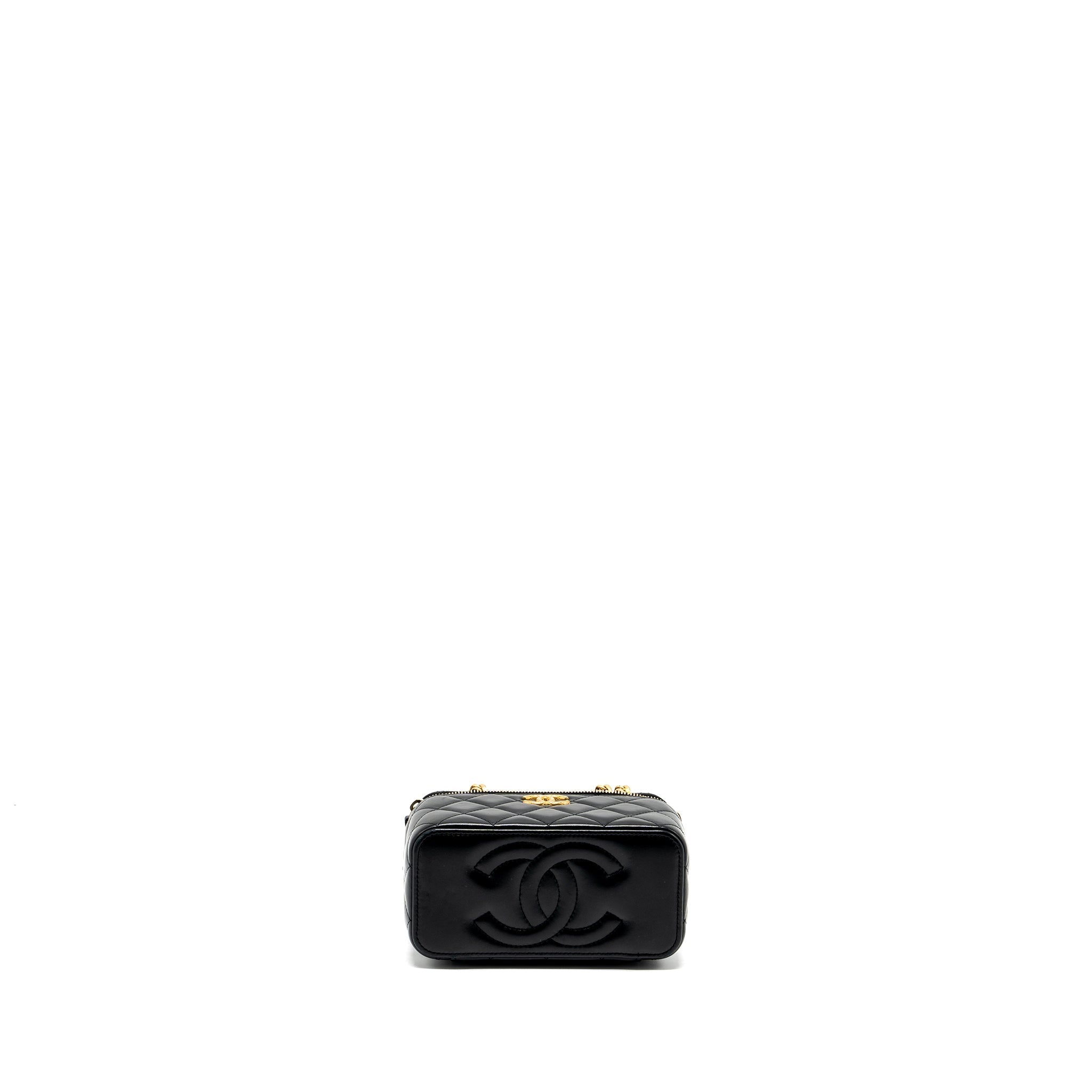 chanel-22k-gold-pillar-long-vanity-with-adjustable-chain-lambskin-black-ghw-microchip