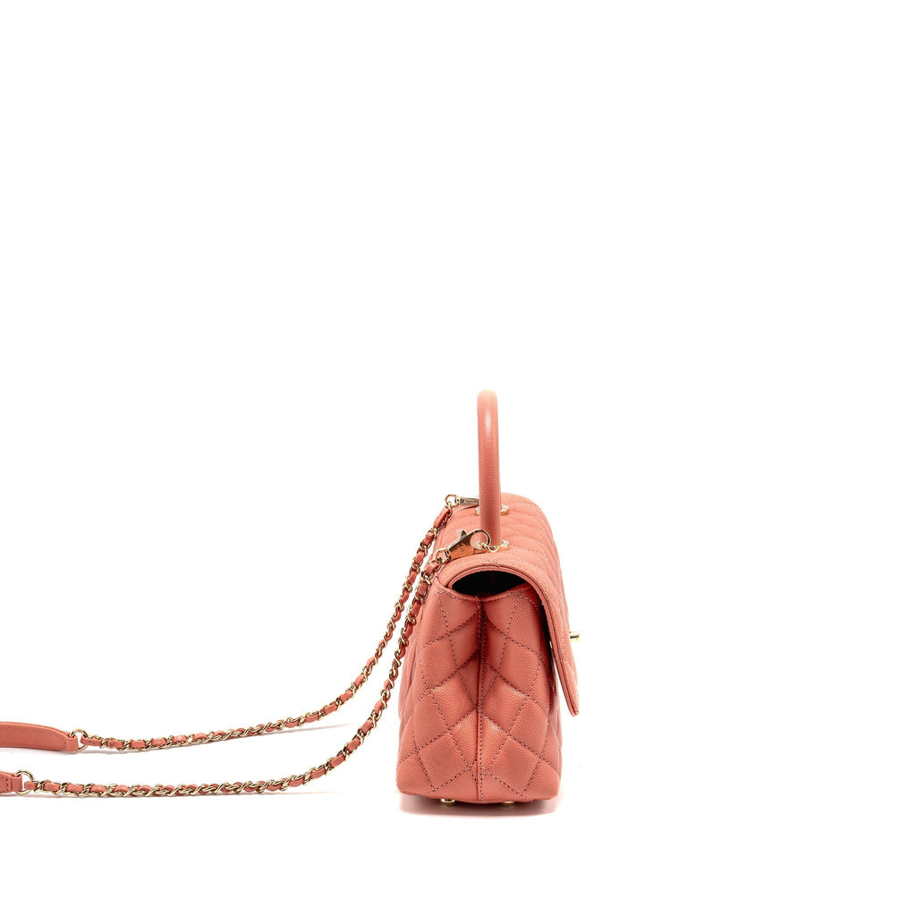chanel-small-coco-handle-caviar-pink-lghw-microchip
