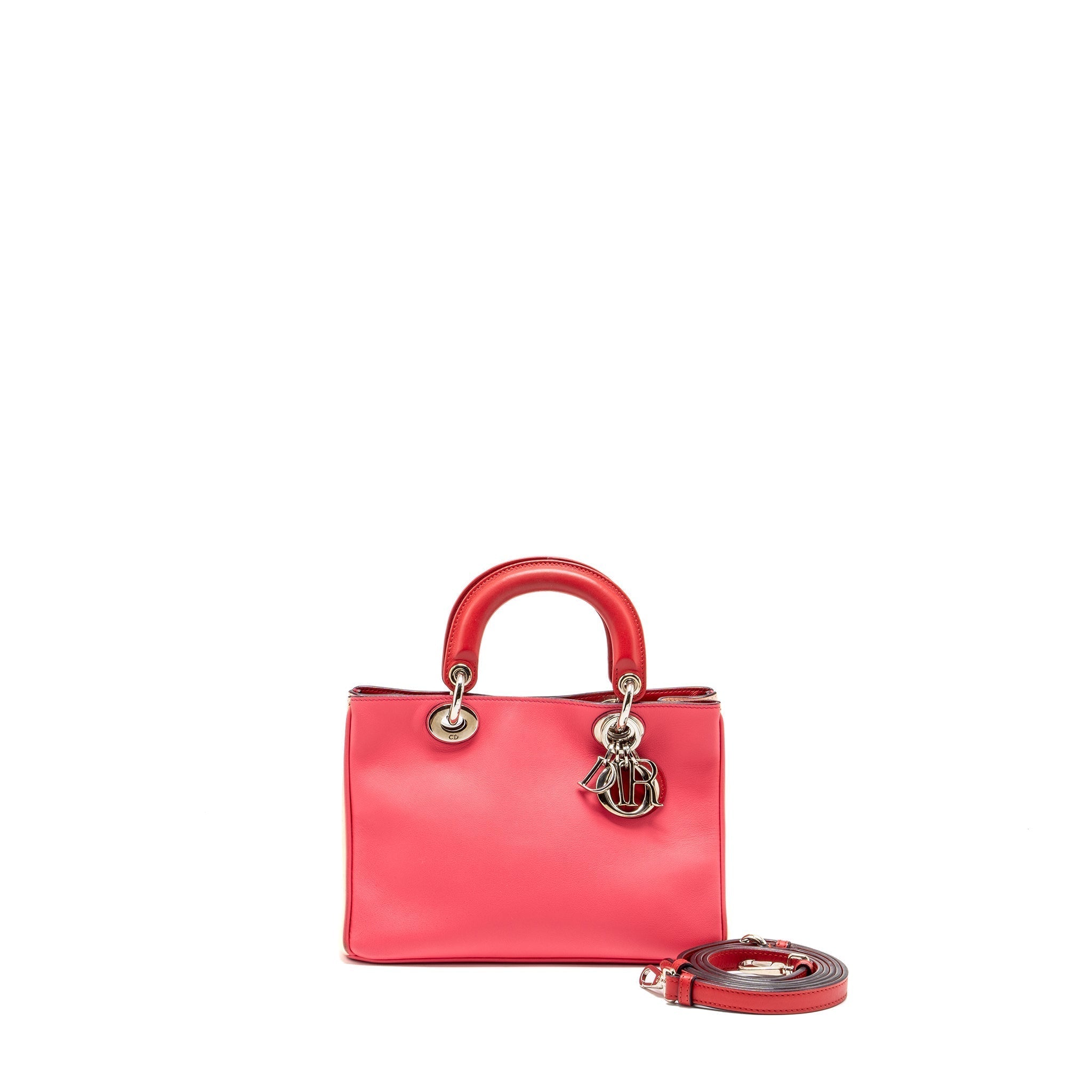 dior-mini-diorissimo-tote-bag-calfskin-dark-pink-light-pink-shw