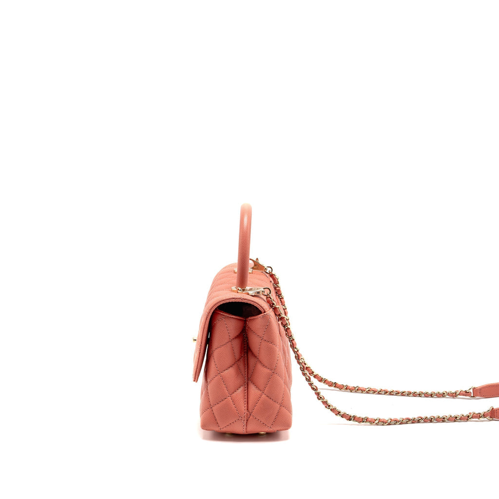 chanel-small-coco-handle-caviar-pink-lghw-microchip