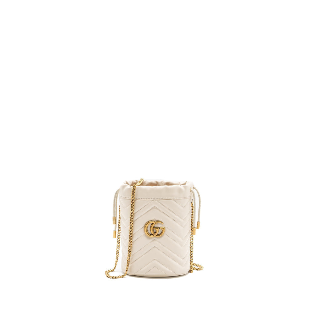 chanel-gg-marmont-mini-bucket-bag-white-ghw