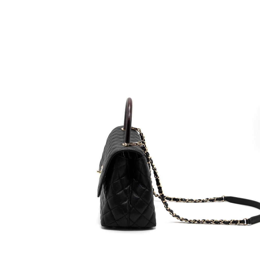 chanel-medium-coco-handle-lizard-embossed-handle-caviar-black-lghw-microchip