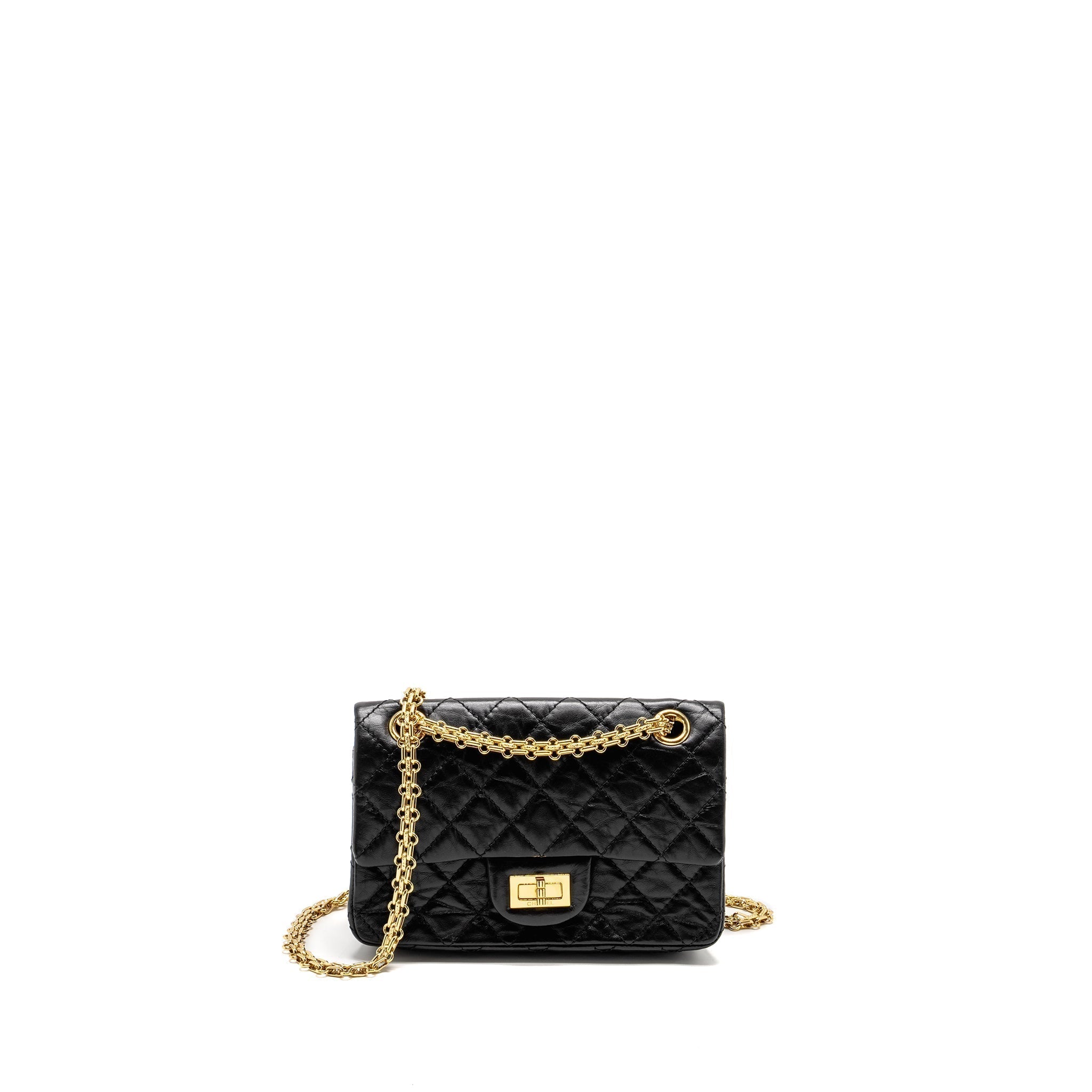 chanel-mini-2-55-reissue-aged-calfskin-black-ghw-copy